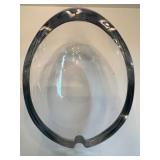 Pair of Crystal Ashtrays