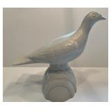 Collection of Ceramic Bird, Floral Vase and 2 Flower Frogs