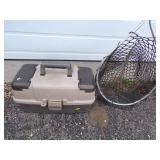 Tackle Box and Fish Net