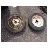 Pair of 5 Hole Trailer Rims