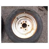 Pair of 5 Hole Trailer Rims