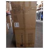 Navy Blue Hinge Top Ottoman