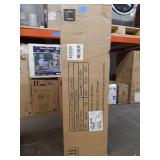 Navy Blue Hinge Top Ottoman