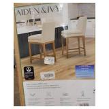 Aiden & Ivy Rylee Fabric Counter Stool 2-Pack