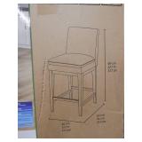 Aiden & Ivy Rylee Fabric Counter Stool 2-Pack