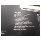 Artika Edwin LED Chandelier Ceiling Fan