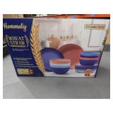 Wheat Straw Dinnerware Set - 56 Pieces