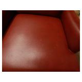 Red Pleather Chair