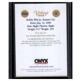 Bobby Witt Auto RC   2020 Onyx Vintage Premium #PABW Kansas City Royals Baseball Card