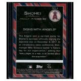 Shohei Ohtani    2019 Topps Update Shohei Ohtani Highlights #SO-3 Los Angeles Angels Baseball Card