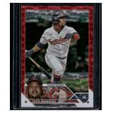 Jose Ramirez  141/199  2023 Topps #256 Cleveland Guardians Baseball Card