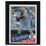 Kirby Puckett RC   1985 Topps #536 Minnesota Twins Baseball Card