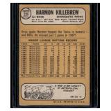 Harmon Killebrew    1968 Topps #220 Minnesota Twins Baseball Card