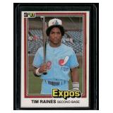 Tim Raines RC   1981 Donruss #538 Montreal Expos Baseball Card