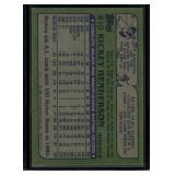 Rickey Henderson    1982 Topps #610 Oakland Athletics Baseball Card