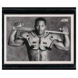 Bo Jackson Iconic Shoulder Pads    1990 Score #697 Kansas City Royals Baseball Card