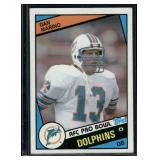 Dan Marino RC   1984 Topps #123 Miami Dolphins Football Card