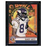 Randy Moss  154/850  2001 Pacific Crown Royale Pro Bowl Honors #12 Minnesota Vikings Football Card