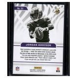 Jordan Addison RC   2023 Panini Illusions Amazing #22 Minnesota Vikings Football Card