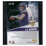 J.J. McCarthy RC   2024 Absolute By Storm #2 Minnesota Vikings Football Card