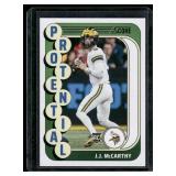 J.J. McCarthy RC   2024 Score Protential #10 Minnesota Vikings Football Card