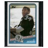 Bo Jackson RC   1988 Topps #327 Los Angeles Raiders Football Card