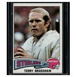 Terry Bradshaw    1975 Topps #461 Pittsburgh Steelers Football Card