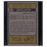 James Lofton RC   1979 Topps #310 Green Bay Packers Football Card