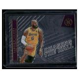 LeBron James 2022 Illusions Chasing the  Hall of Fame #2 Los Angeles Lakers Basketball Card