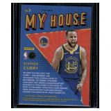 Stephen Curry    2022 Donruss Optic My House #3 Golden State Warriors Basketball Card