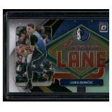 Luka Doncic    2021 Donruss Optic Express Lane #13 Dallas Mavericks Basketball Card
