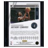 Anthony Edwards RC   2020 Panini Chronicles Prestige #58 Minnesota Timberwolves Basketball Card