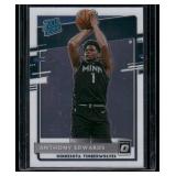 Anthony Edwards RC   2021 Donruss Optic Rated Rookie #151 Minnesota Timberwolves Basketball Card