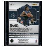 Anthony Edwards RC   2020 Panini Mosaic #261 Minnesota Timberwolves Basketball Card