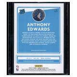 Anthony Edwards RC   2020 Donruss Rated Rookie #201 Minnesota Timberwolves Basketball Card