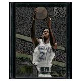 Kevin Garnett RC   1996 Fleer Metal Universe #167 Minnesota Timberwolves Basketball Card