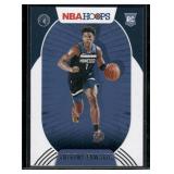Anthony Edwards RC   2020 Hoops #216 Minnesota Timberwolves Basketball Card