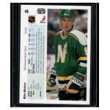 Mike Modano RC 1990 Upper Deck #46 Minnesota North Stars Hockey Card