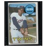 Tony Oliva    1969 Topps #600 Minnesota Twins Baseball Card