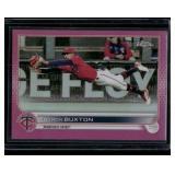 Byron Buxton    2022 Topps Chrome Pink #174 Minnesota Twins Baseball Card