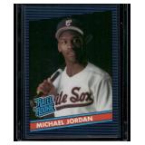 Michael Jordan     Rated Rookie Promo Card #  Baseball Card