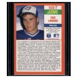 Eric Lindros RC   1990 Score Rookie & Traded #100T Toronto Blue Jays Baseball Card