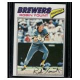 Robin Yount    1977 Topps #635 Milwaukee Brewers Baseball Card