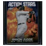 Aaron Judge    2023 Topps Chrome Update Action Stars #ASC-15 New York Yankees Baseball Card