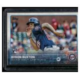 Byron Buxton RC   2015 Topps Update #US136 Minnesota Twins Baseball Card