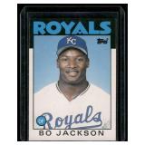 Bo Jackson RC   1986 Topps Traded #50T Kansas City Royals Baseball Card