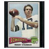 Roger Staubach    1975 Topps #145 Dallas Cowboys Football Card