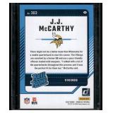 J.J. McCarthy RC   2024 Donruss #303 Minnesota Vikings Football Card