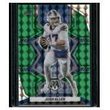 Josh Allen    2022 Panini Mosaic Prizm #20 Buffalo Bills Football Card