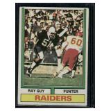 Ray Guy RC   1974 Topps #219 Oakland Raiders Football Card